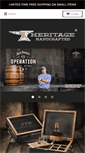 Mobile Screenshot of heritagehandcrafted.com